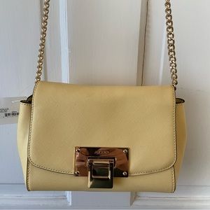 Aldo Pale Yellow Crossbody Bag